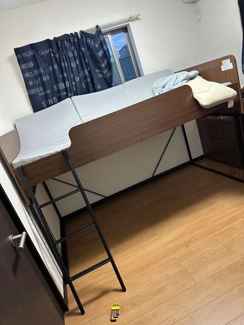 ニトリ ＊ システムベット ＊ 直接引き取り限定 ニトリ（NITORI） システムベッドデスク＋マットレスセット(KK01