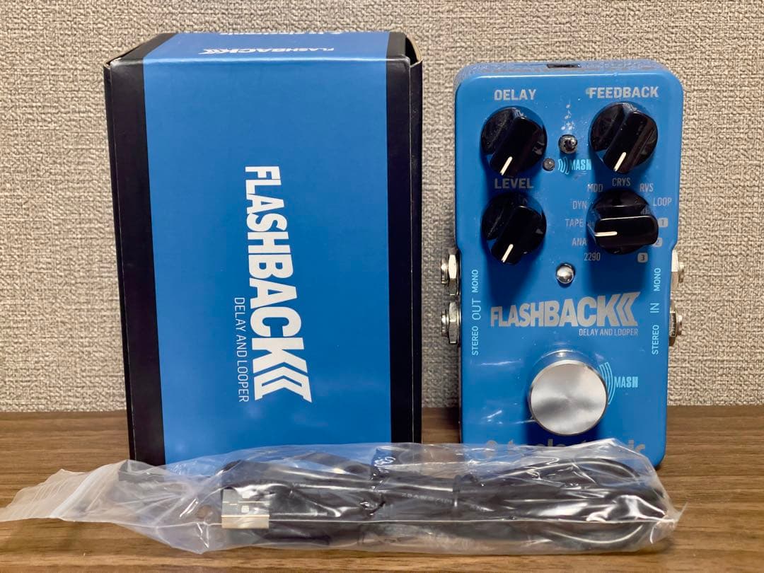 ギター tc electronic FLASHBACK 2 DELAY