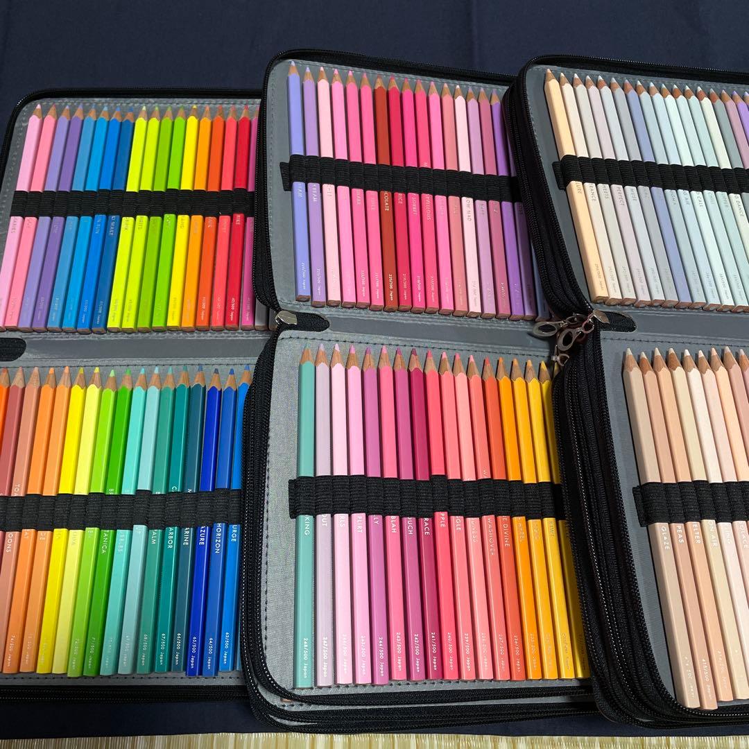 フェリシモ　500色　色鉛筆