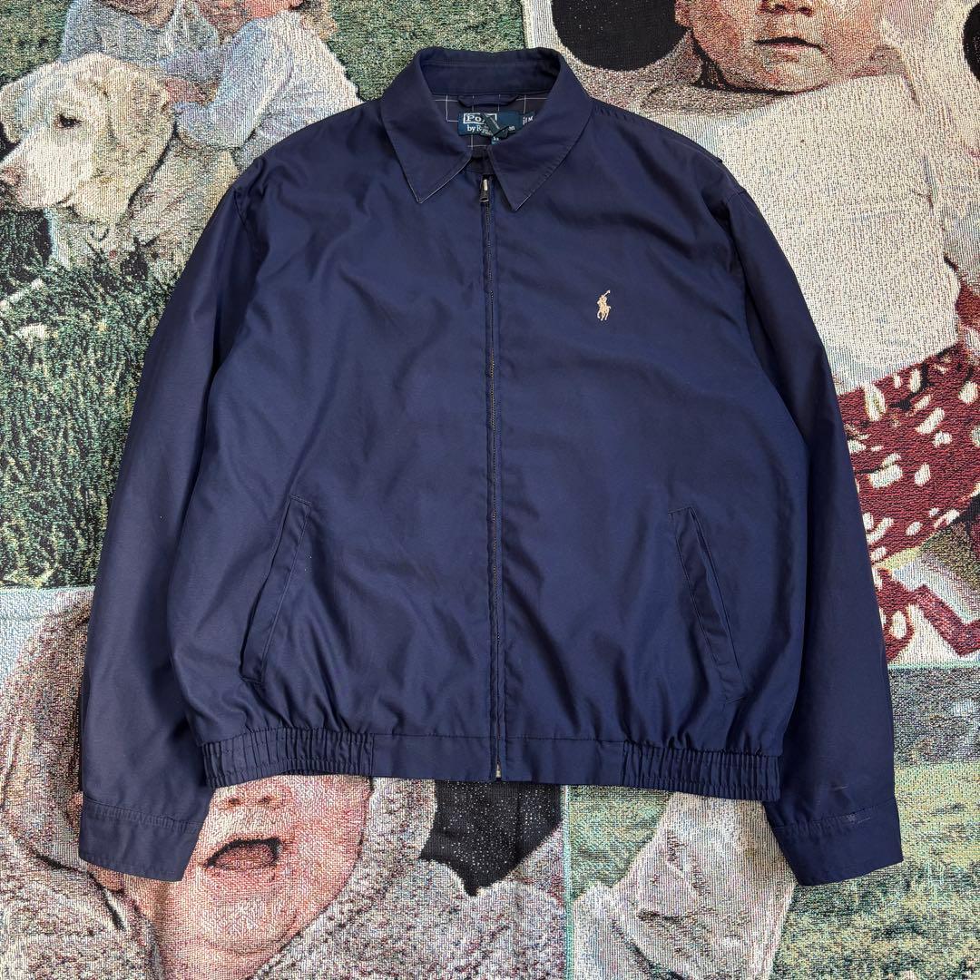 90s Polo Ralph Lauren スイングトップ　裏地チェック