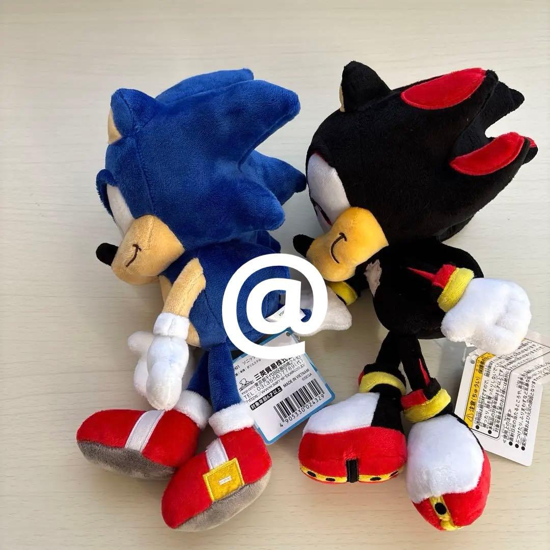 ソニック・シャドウ ぬいぐるみセット 約25cm - メルカリ