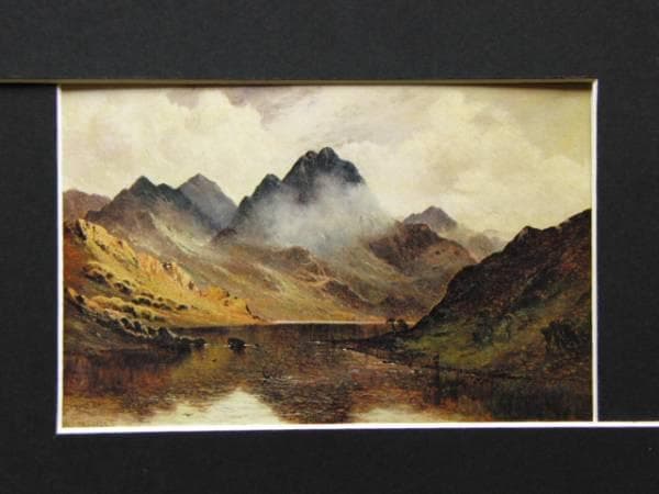 ブリアンスキー、北ウェールズ、超希少額装用画版、新品額装付