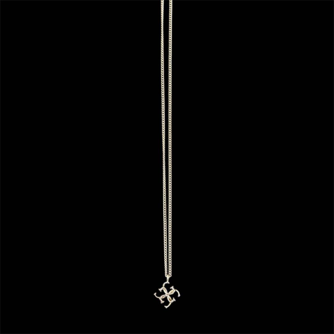 アクセサリー GRAiL Cross logo necklace