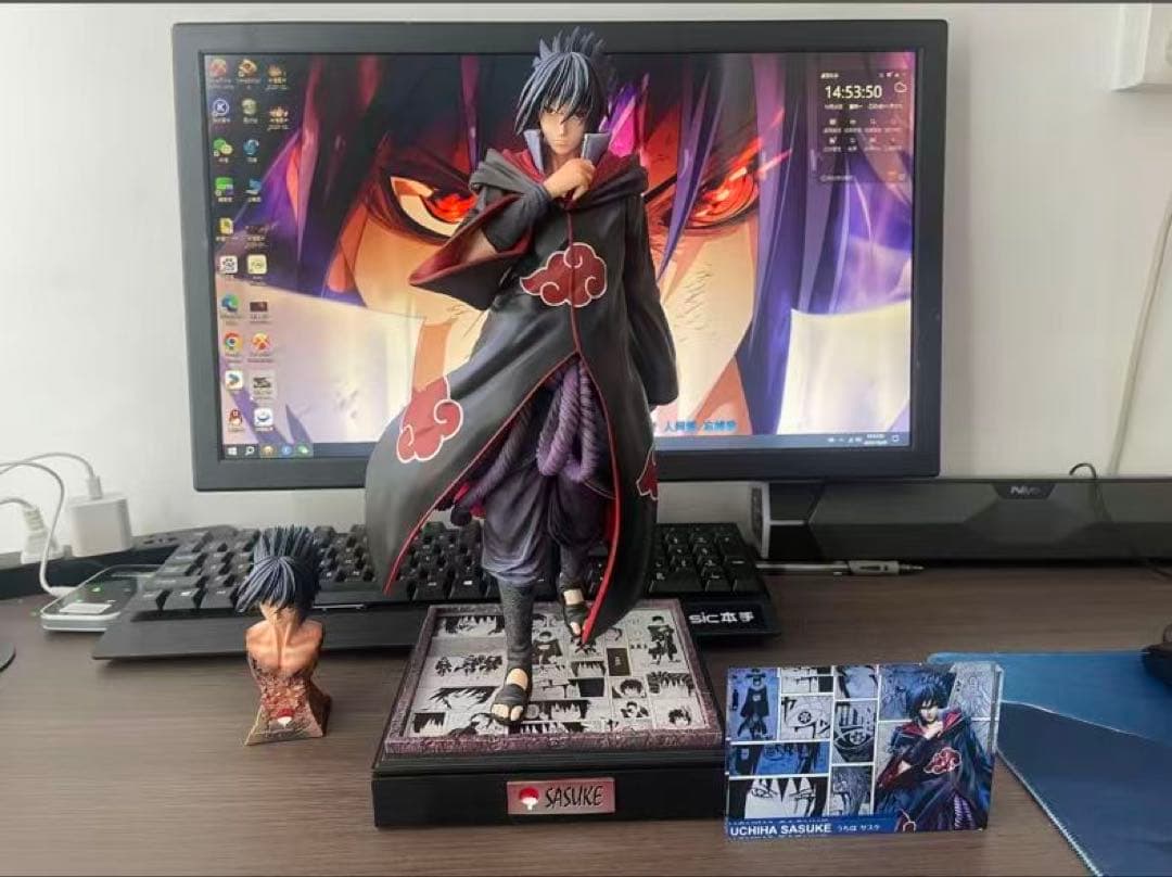 ナルト うちはサスケ ガレージキット ガレキ スタチュー⑦④ NARUTO ナルト うちはサスケ ガレージキット ガレキ スタチュー②②