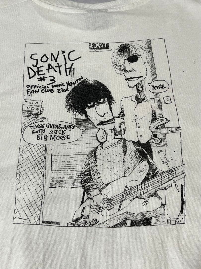 Sonic Youth Sonic Death ヴィンテージTシャツ XLサイズ Super Rare 90 s Sonic Youth Vintage T shirt Size M Used | eBay