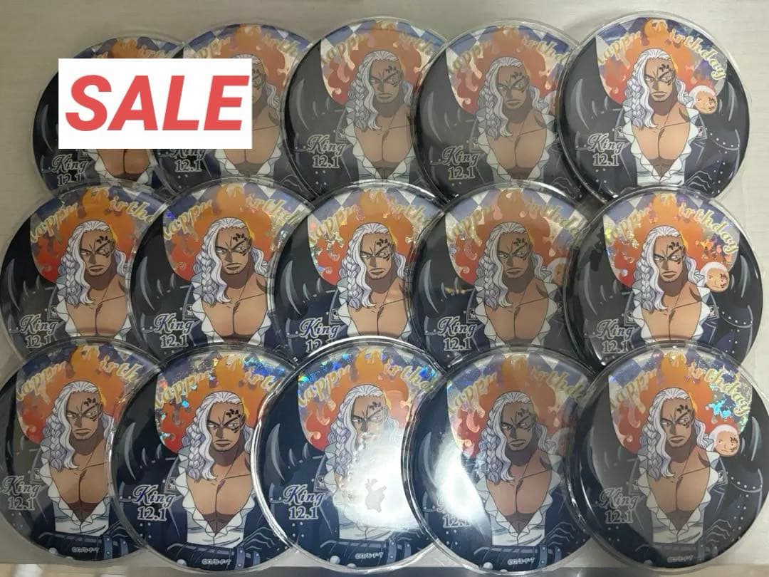 ワンピース キング 缶バッジセット