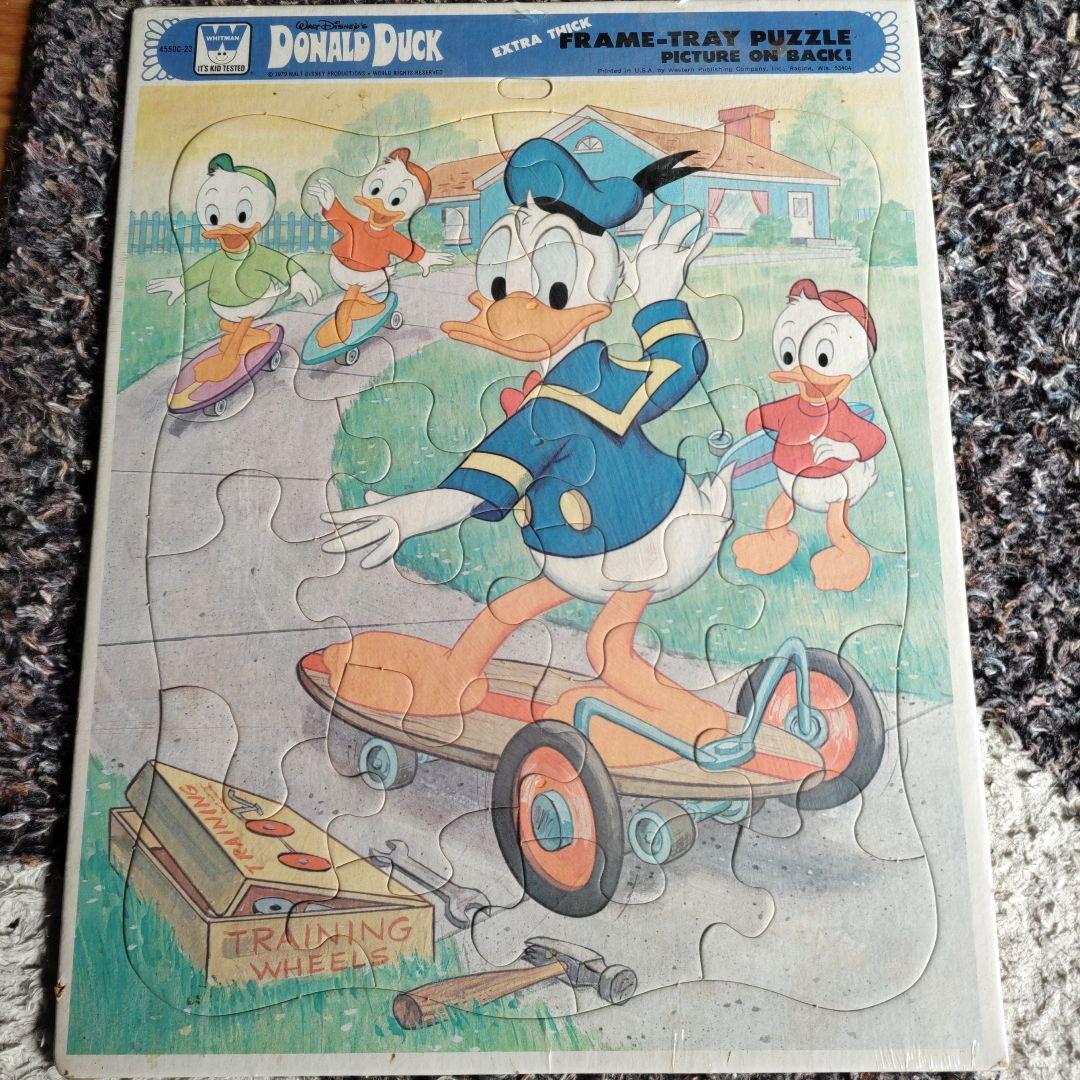 昭和レトロ ディズニーランド ドナルドダック パズル - メルカリ