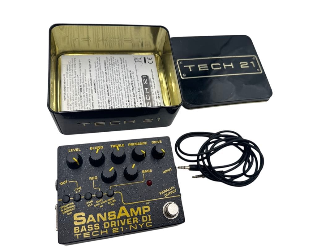 TECH21 SANSAMP Bass D DI エフェクター