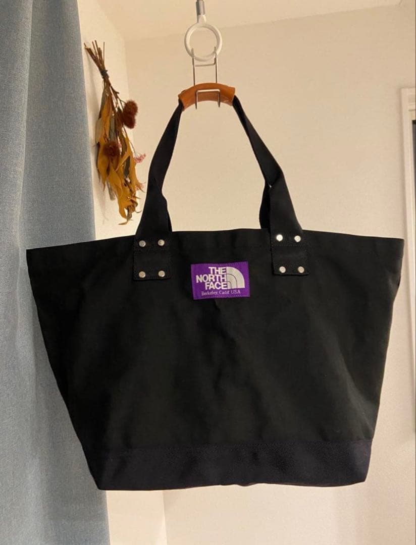 V*E様 ノースフェイスパープルレーベル　ボストンバッグ　黒　大きめ　旅行