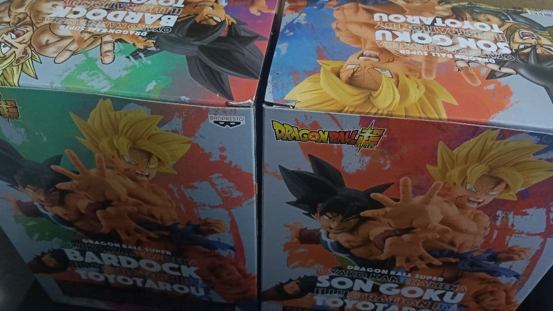 とよたろうが描いてみた!! 　-親子かめはめ波-　 孫悟空　 バーダック