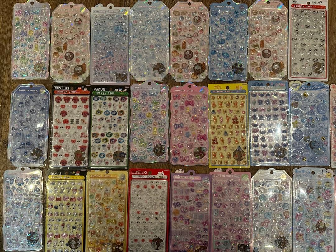 正規品　ボンボンドロップシール22シート&うるちゅる8シート　全30シート