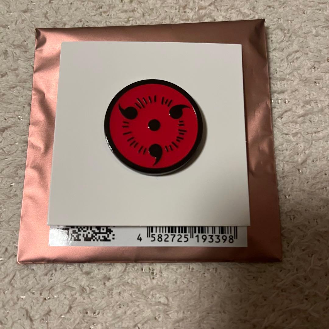 NARUTO うちはサスケ 少年篇 写輪眼 永遠の万華鏡写輪眼 ピンバッジ
