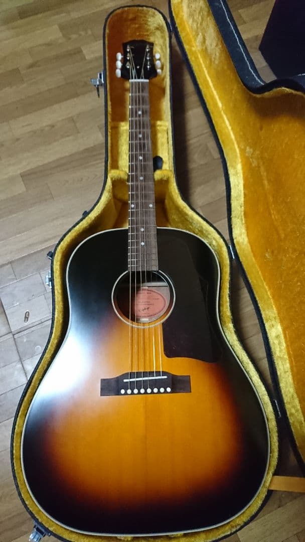 オール単板　エピフォン　epiphone j-45 gibson