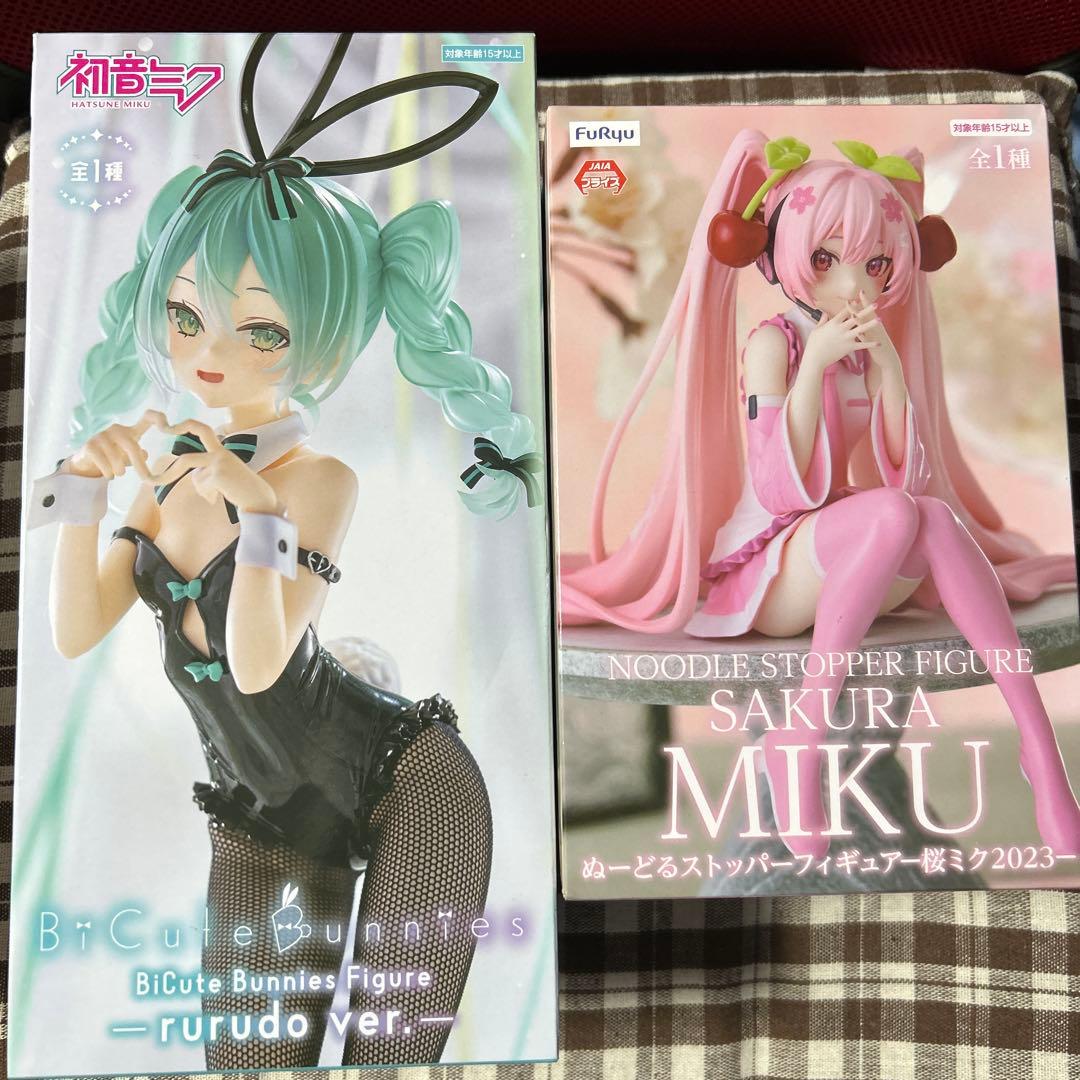 初音ミク ぬーどるストッパー桜ミク2023 rurudoバニー