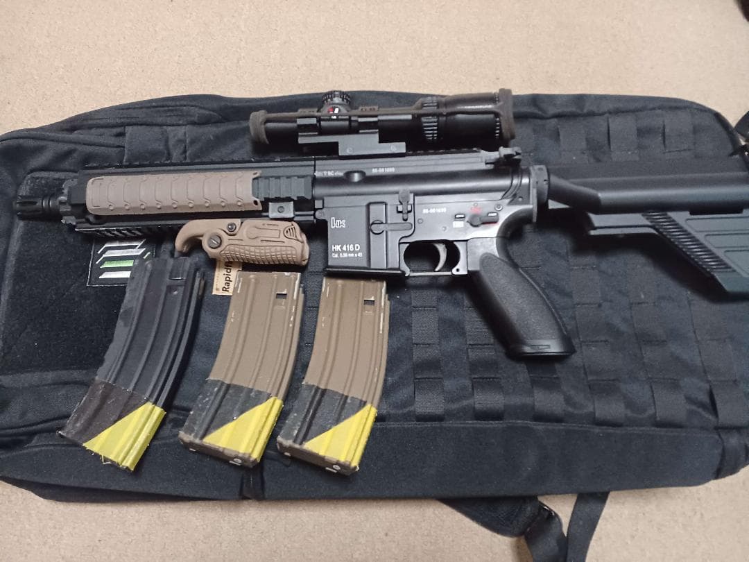 東京マルイHK416D エアガン スコープ付き 東京マルイ 次世代HK416D