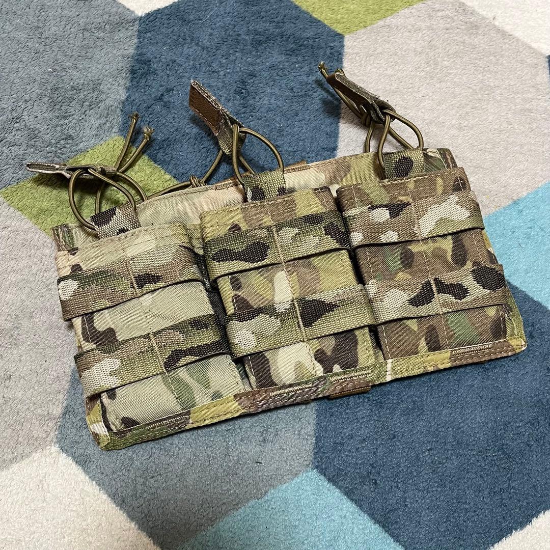 ATS トリプルマガジンポーチ 3連 マグポーチ マルチカム