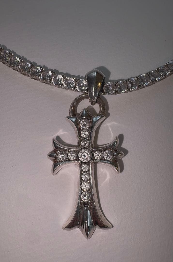 ぐ*ー様 アヴァランチ　テニスチェーン　クロストップ　リング　シルバー925 ダ