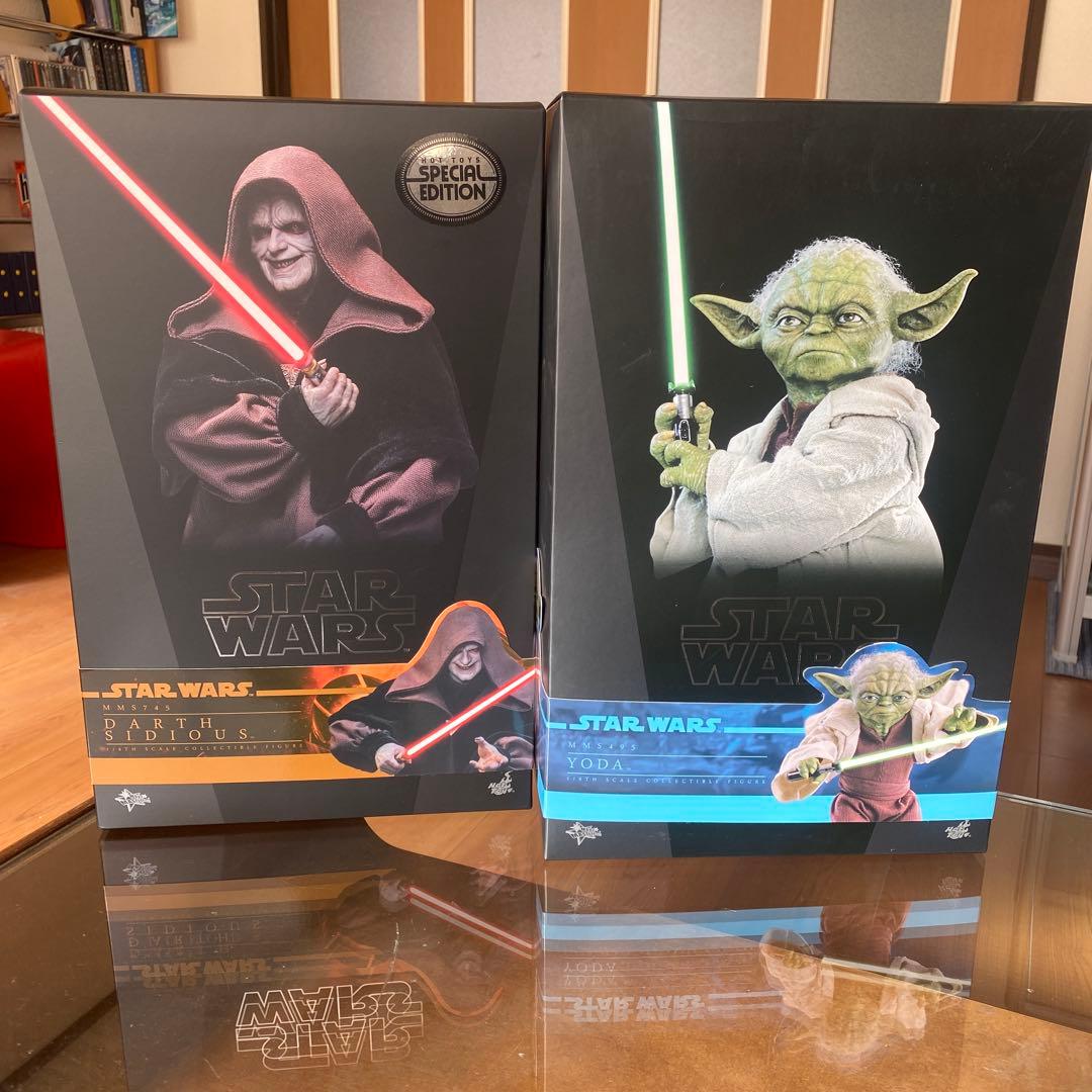 ホットトイズ　ヨーダ、ダース.シディアス(パルパティーン) セット