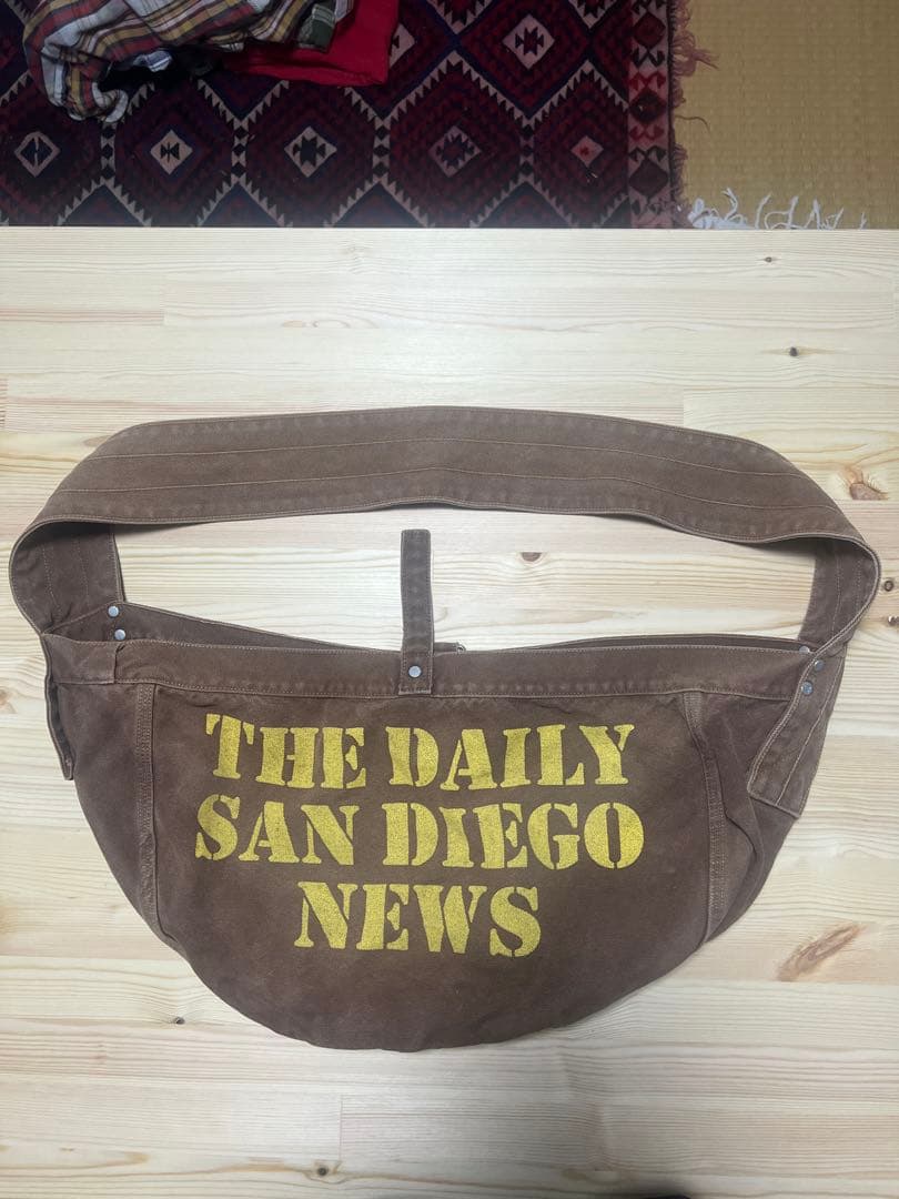 スタンダードカリフォルニア/ニュースペーパーバッグ/ショルダー/ビンテージ