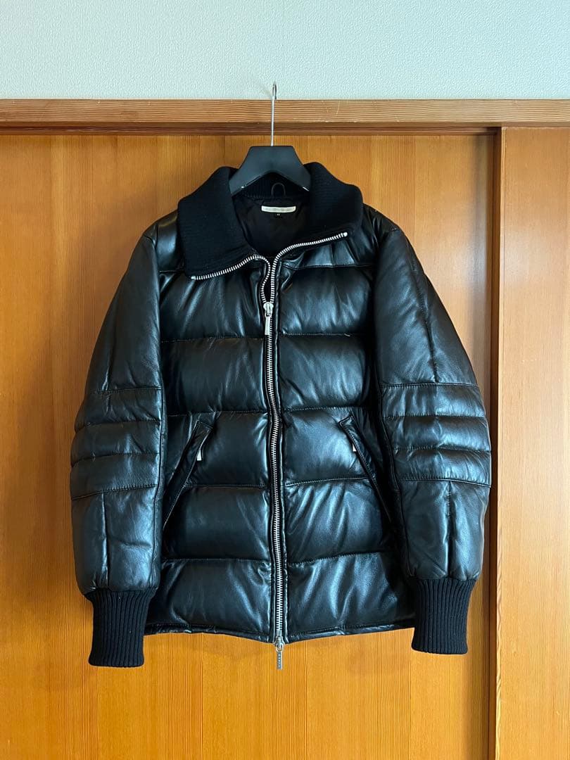 ガス　RED MOON ブラックダウンジャケット 40