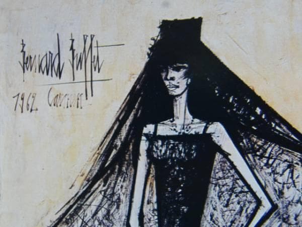 ベルナール・ビュッフェ、カルメン、希少画集画、新品額装付 - メルカリ