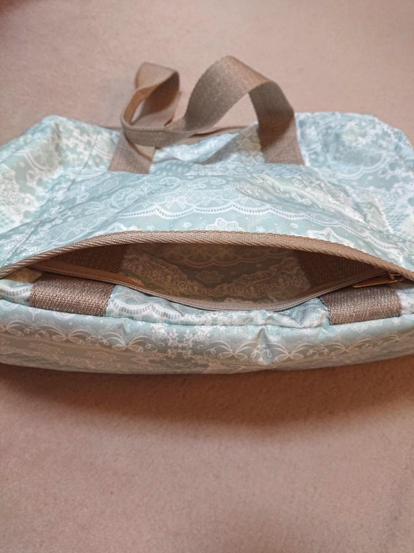 新品!【レスポートサック】HARPER BAG レースメドウ（ブルー/F