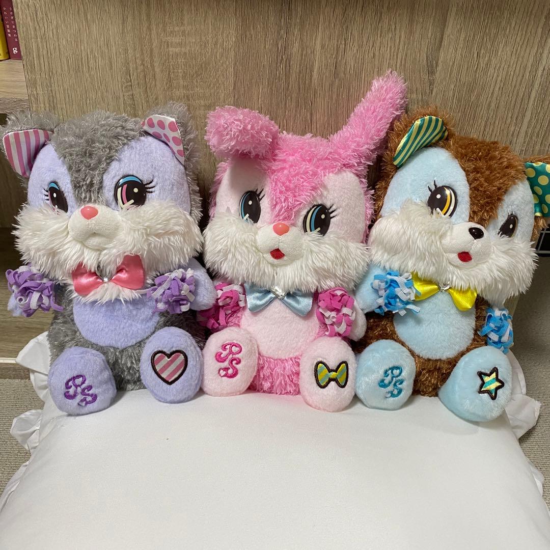 ぬいぐるみ プリティーリズム ラビチ ネコチ ベアチ - メルカリ