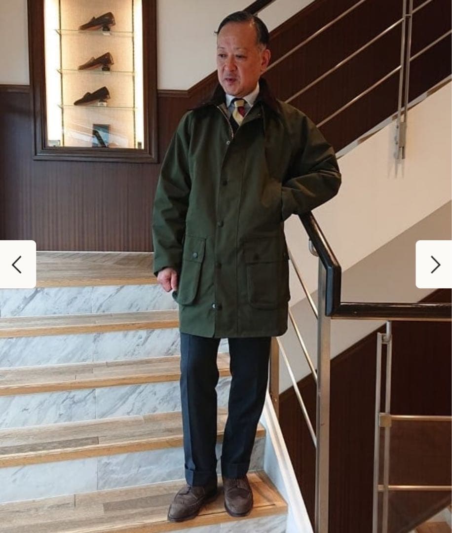 アニキ別注Barbour gamefair ゲームフェア ブラック 36 - メルカリ