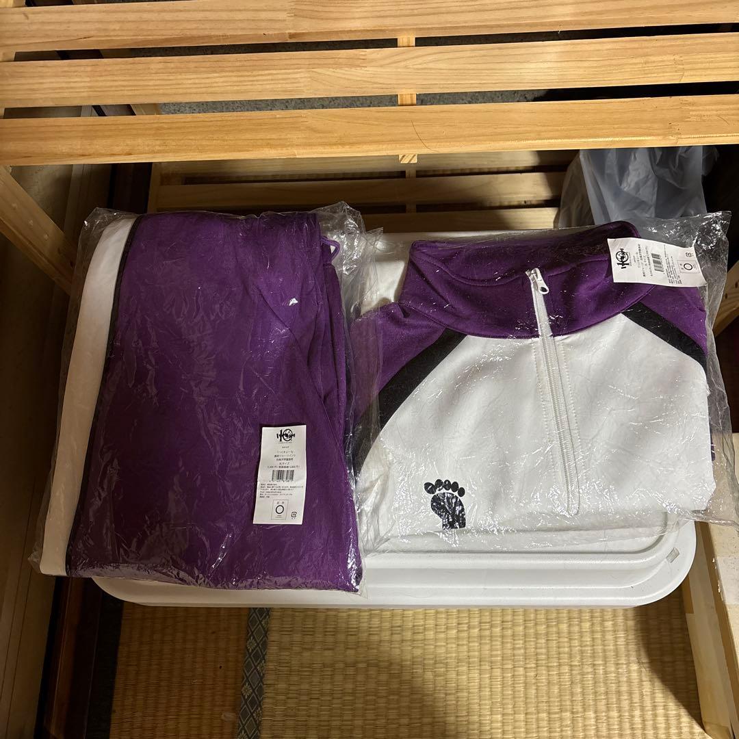 白鳥沢学園高校 10周年記念ジャージ XLサイズ　上下セット