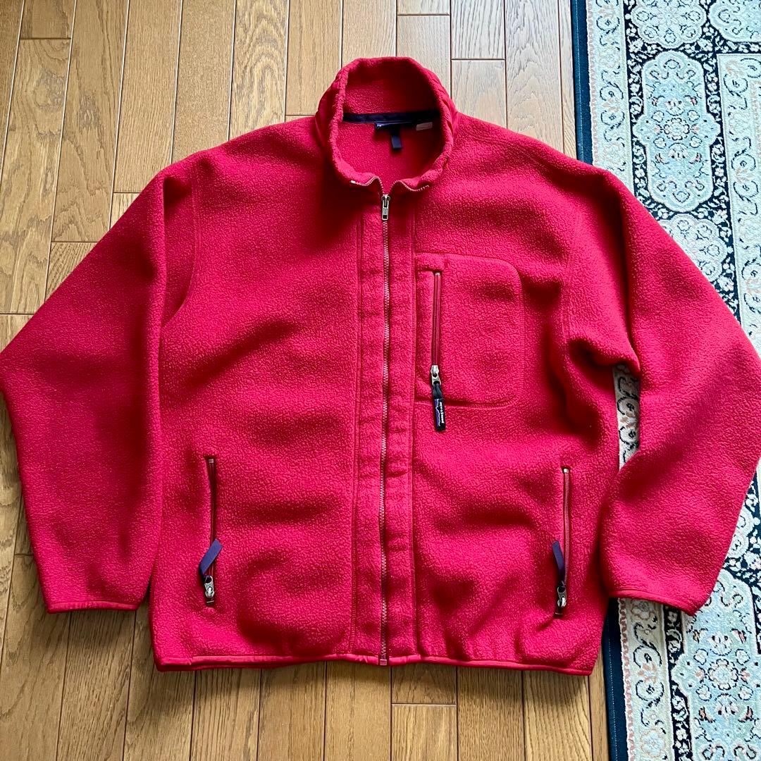 90s USA製 patagonia シンチラ フリースジャケット Lsize