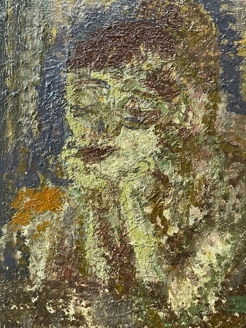 齋藤賢司KenziSaitouによる油彩画、 - メルカリ