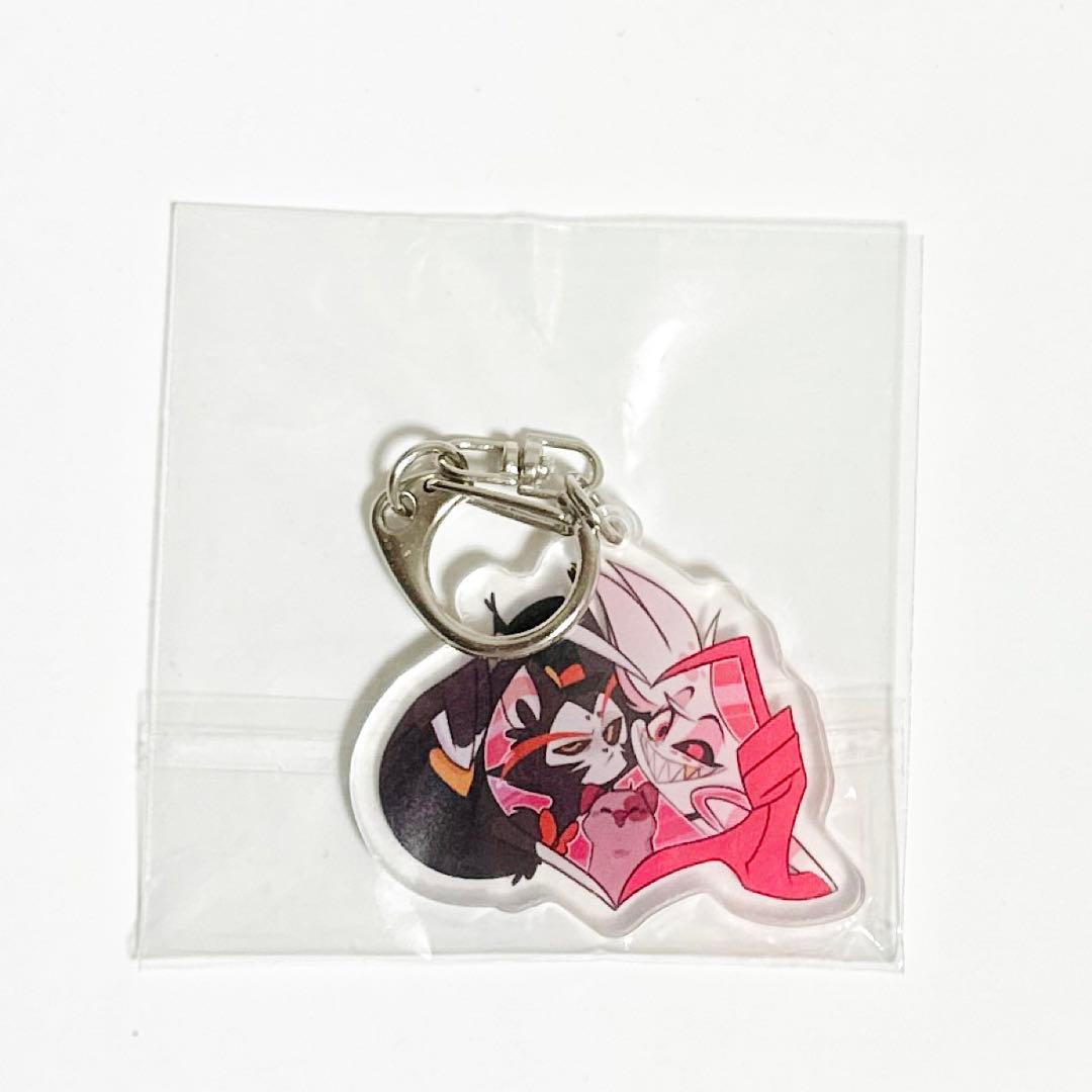 ハズビンホテル アクリルキーホルダー ハスク エンジェルダスト - メルカリ