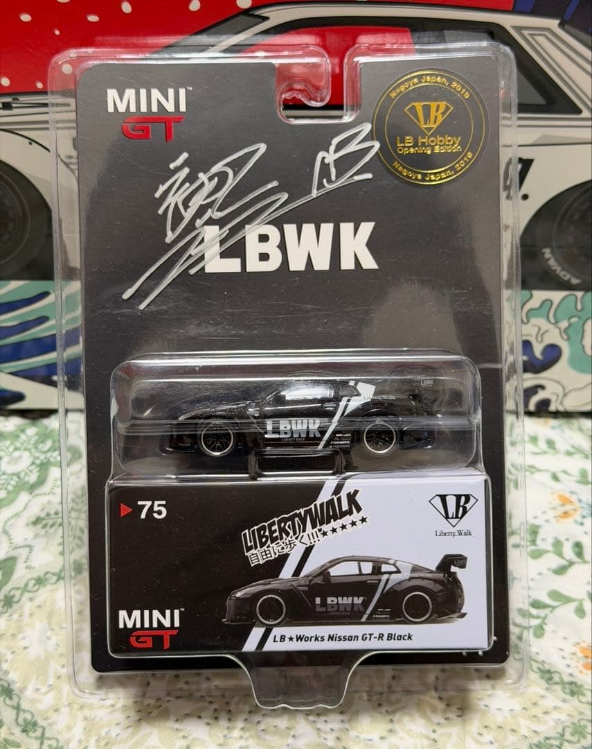 MINI GT LB☆Works Nissan GT-R Black #75 - メルカリ