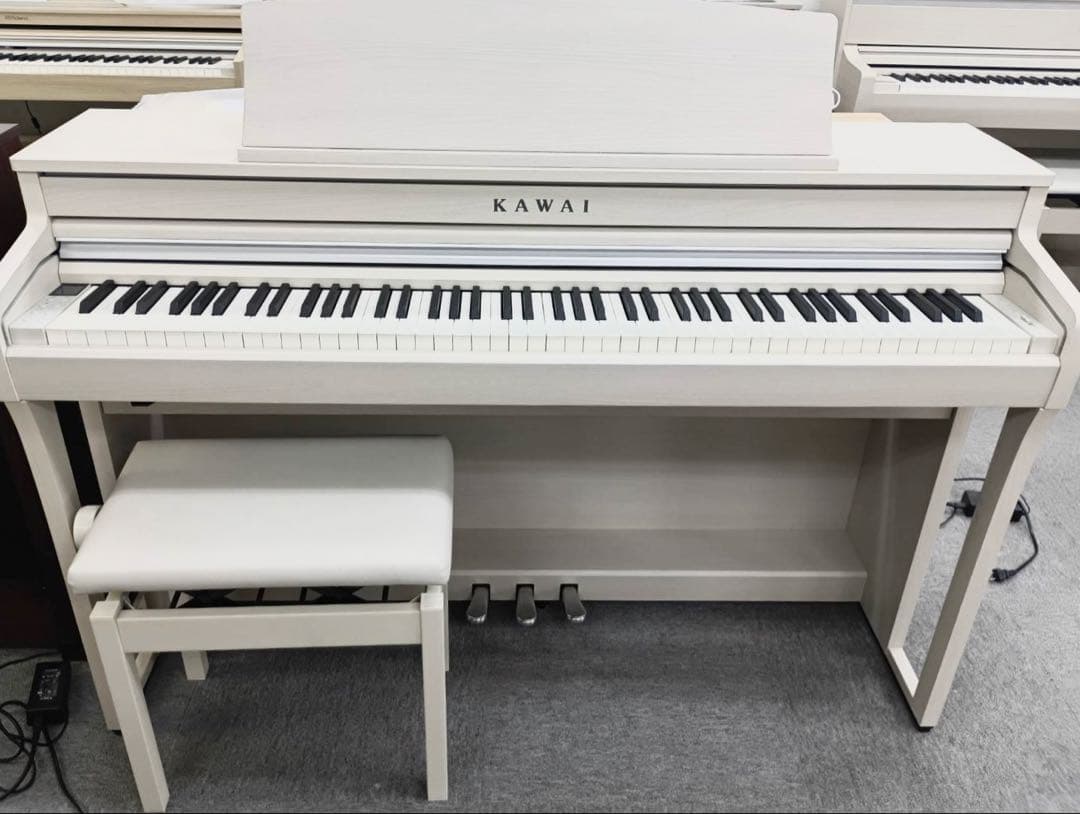 【2020年製】KAWAI CA49A 木製鍵盤 高低自在椅子付 動作良好