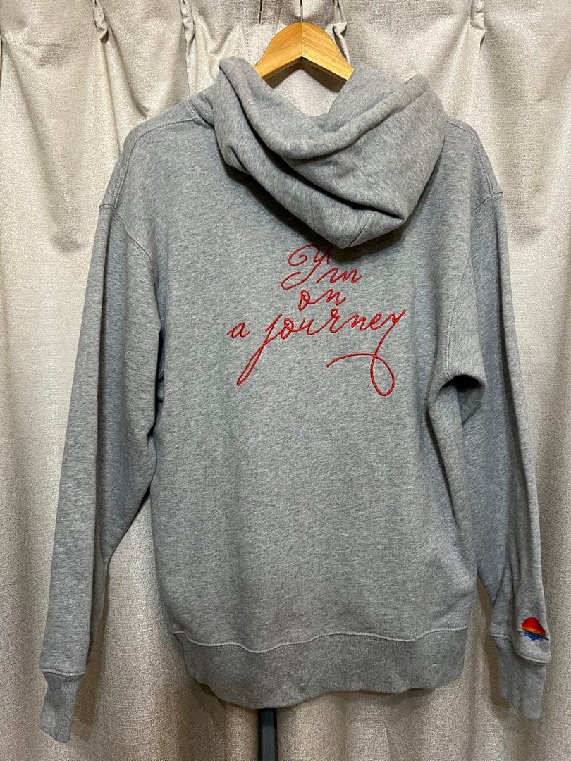 藤井風 旅路パーカー Lサイズ プルオーバーパーカー グレイ - メルカリ