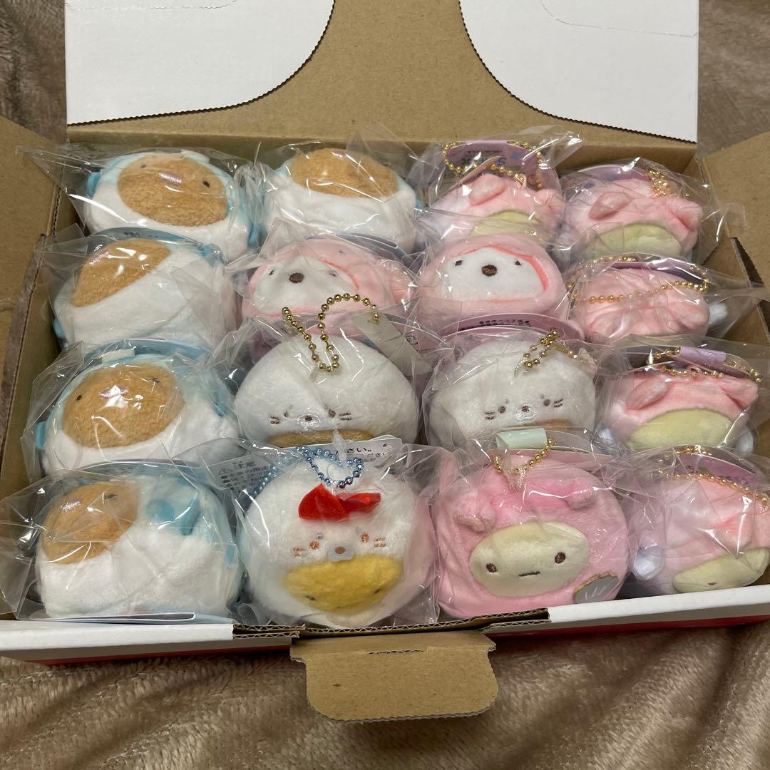 すみっコぐらし 水族館限定 ぬいぐるみ 16個セット えびふらいのしっぽ