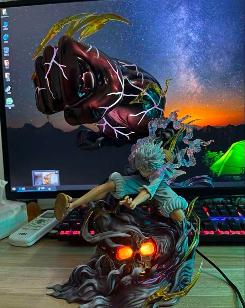 ワンピース ギア5 ニカ ルフィ【赤】 ガレージキット フィギュア