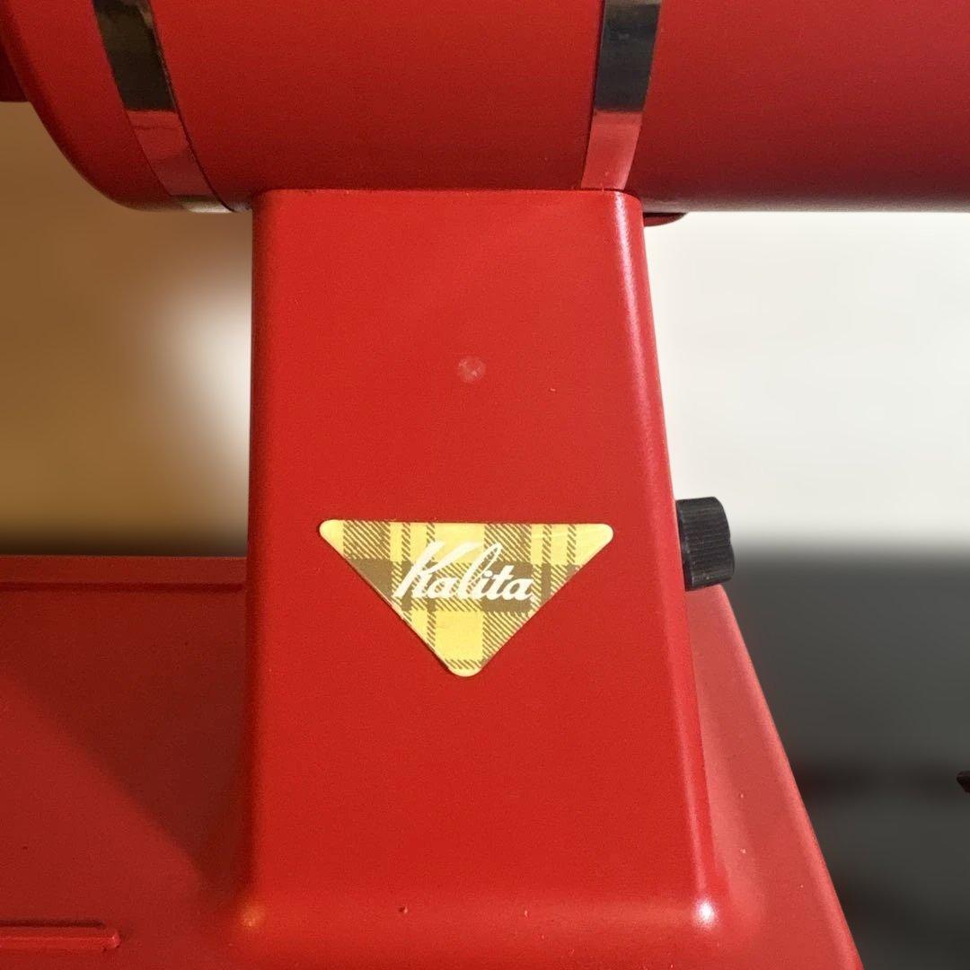 カリタ ナイスカットミル KH-100 赤 電動コーヒーミル - メルカリ