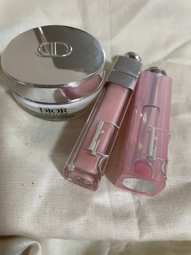 Dior アディクトマキシマイザー、リップグロウ、カプチュールクリーム個別売り可