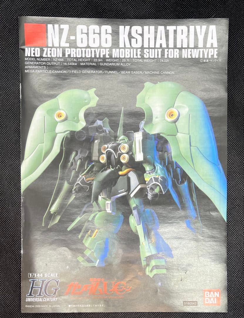 HGUC クシャトリヤ 赤い彗星イメージ塗装済完成品 おまけ付き - メルカリ