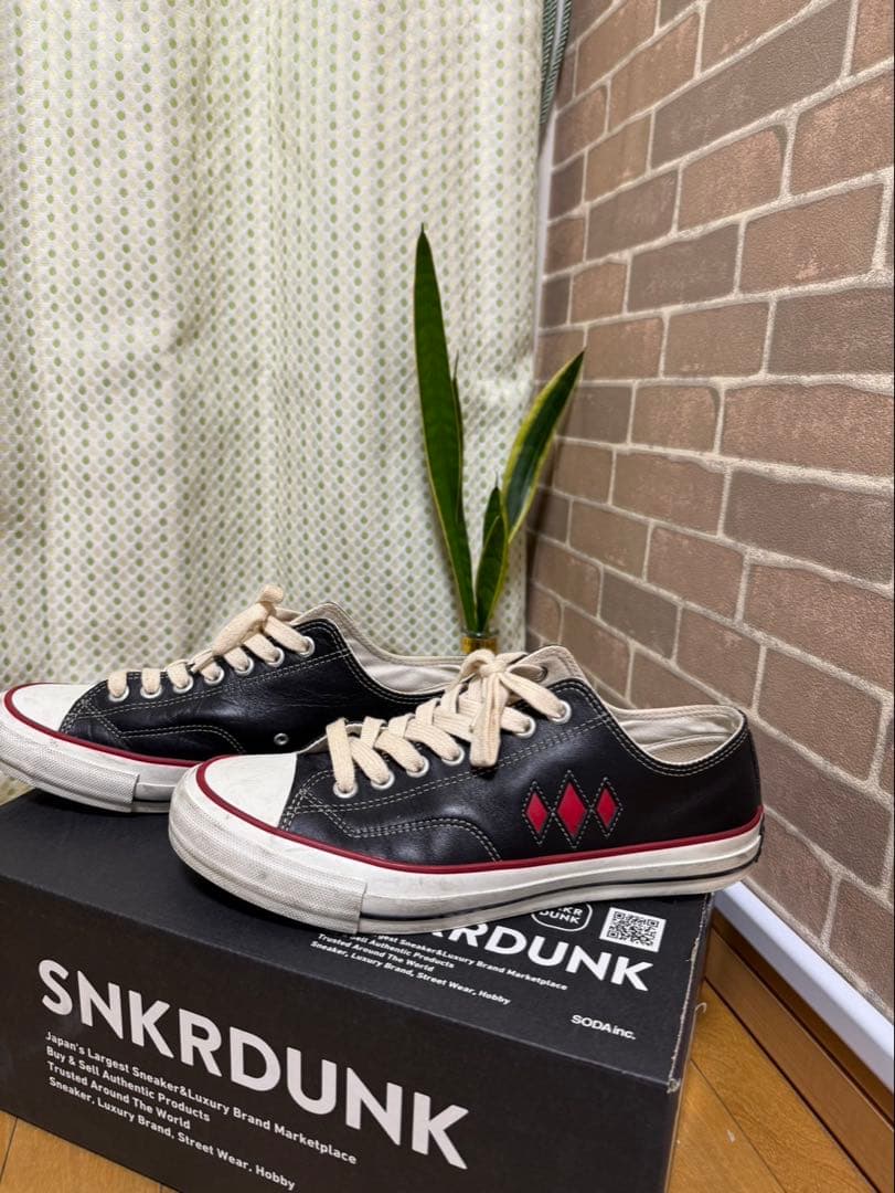 激レア　フラッドヘッド　90 HD ブラック/ホワイト スニーカー 26.5cm