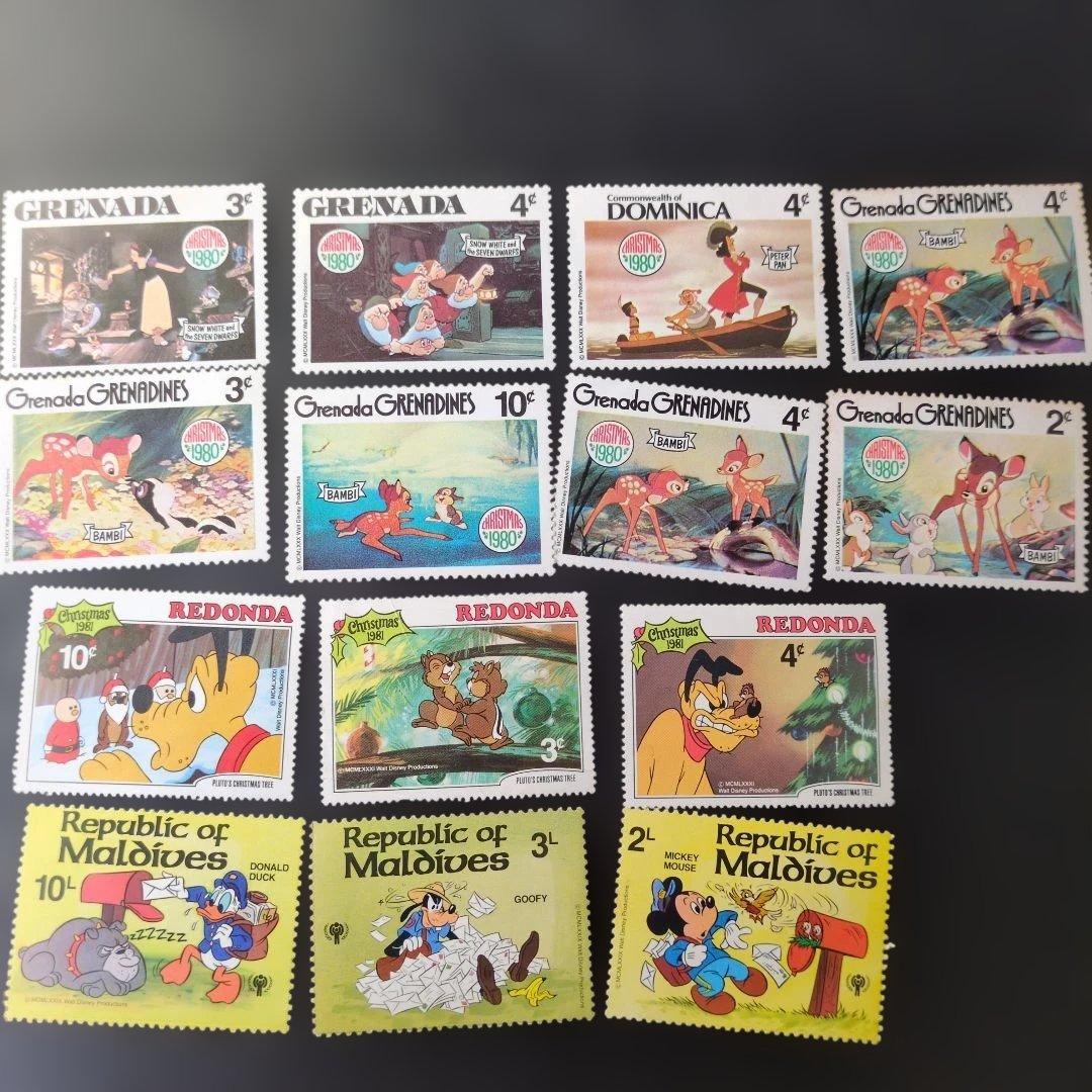ディズニー外国切手 14枚 - メルカリ