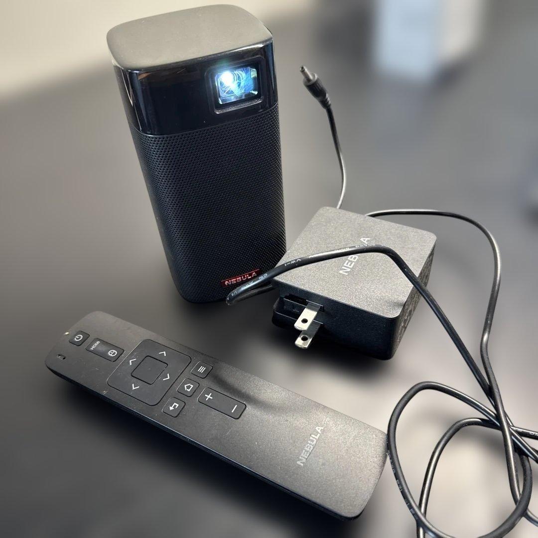 Anker Nebula Apollo ブラック　本体＋純正AC +リモコン