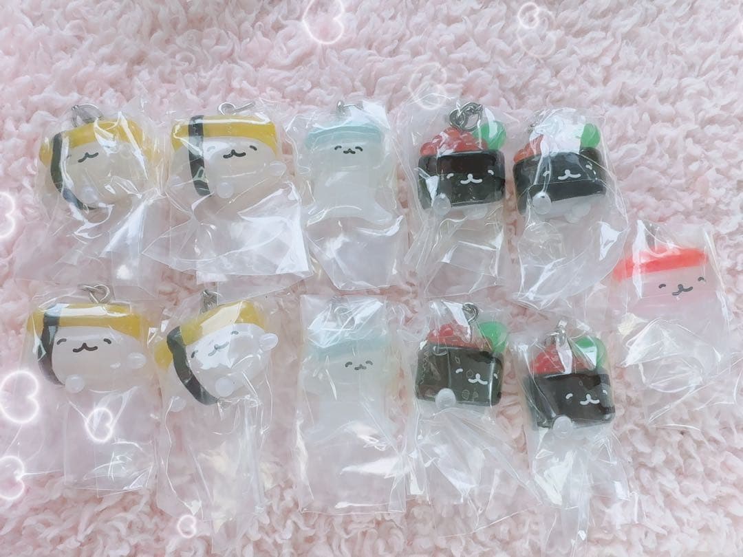 おしゅしだよ めじるしアクセサリー 11点セット セミコンプ