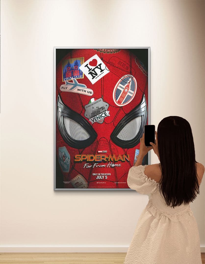 枚数限定*映画館用両面印刷ポスターUS版:スパイダーマン ファーフロム