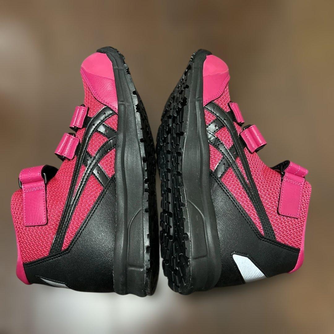 asics アシックス安全靴ウインジョブベルクロ 美品 26cm 廃盤レアカラー