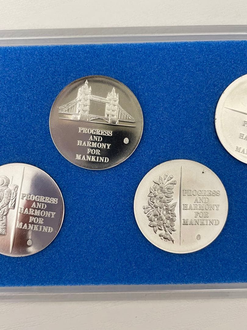 日本万国博覧会記念 EXPO 70 記念メダル 内外工芸社謹製 大阪万博