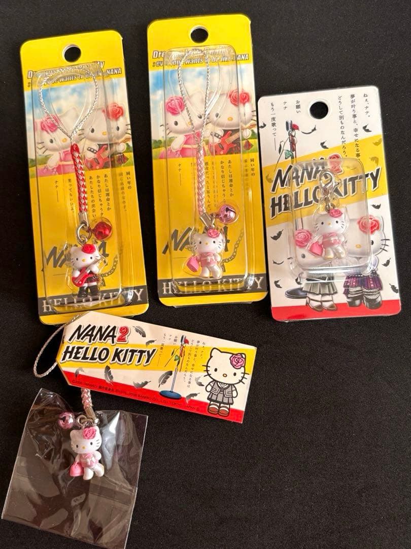 レア❣️未使用未開封❗️ハローキティNANA４点セット 2005.2006