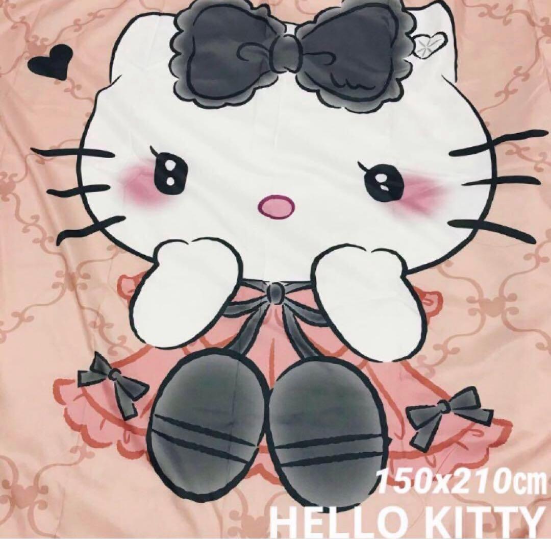 HELLO KITTY 掛け布団カバーSL 150x210㎝ 真夜中シリーズ - メルカリ