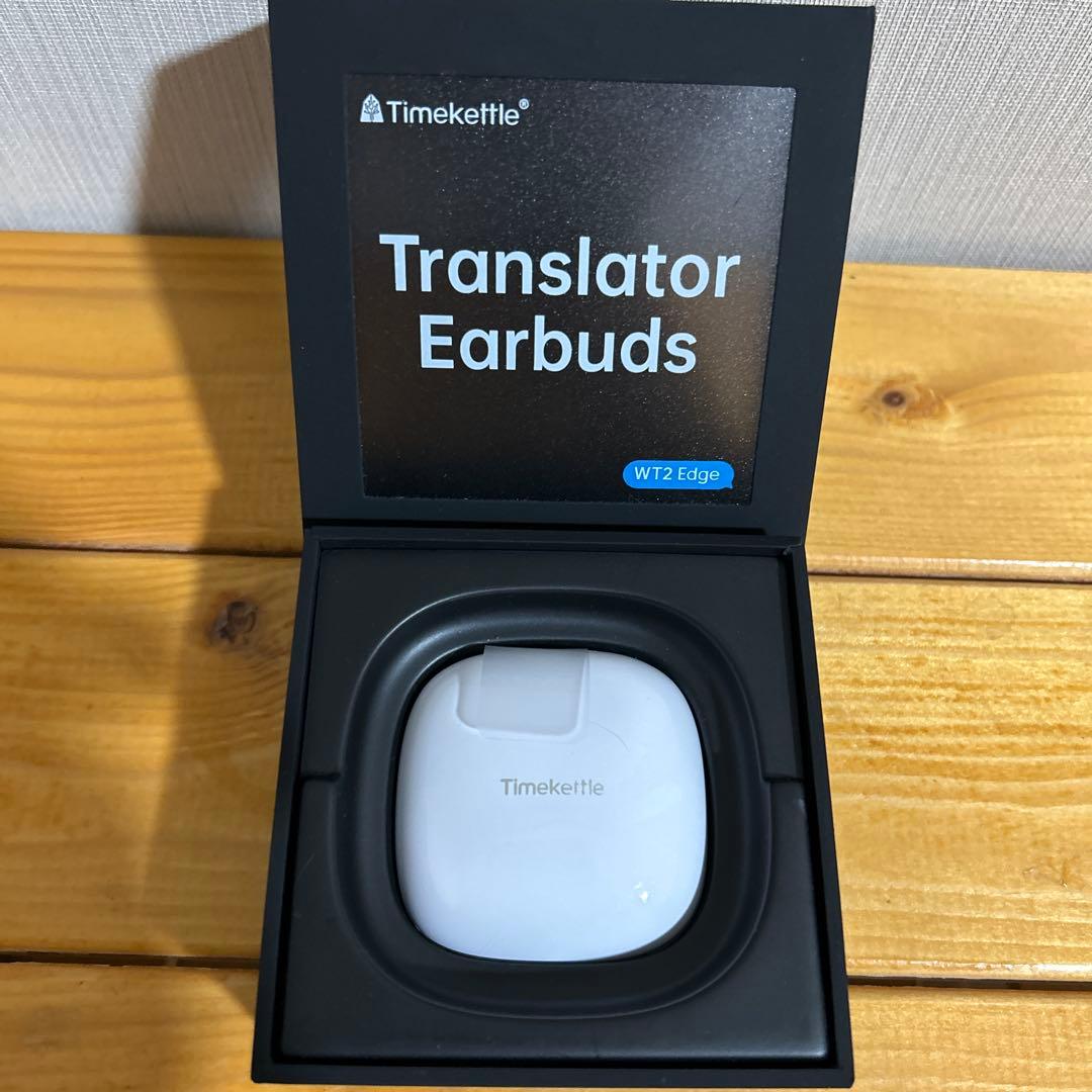 観光案内/学習/ビジネス｜Timekettle WT2 Edge イヤホン翻訳機
